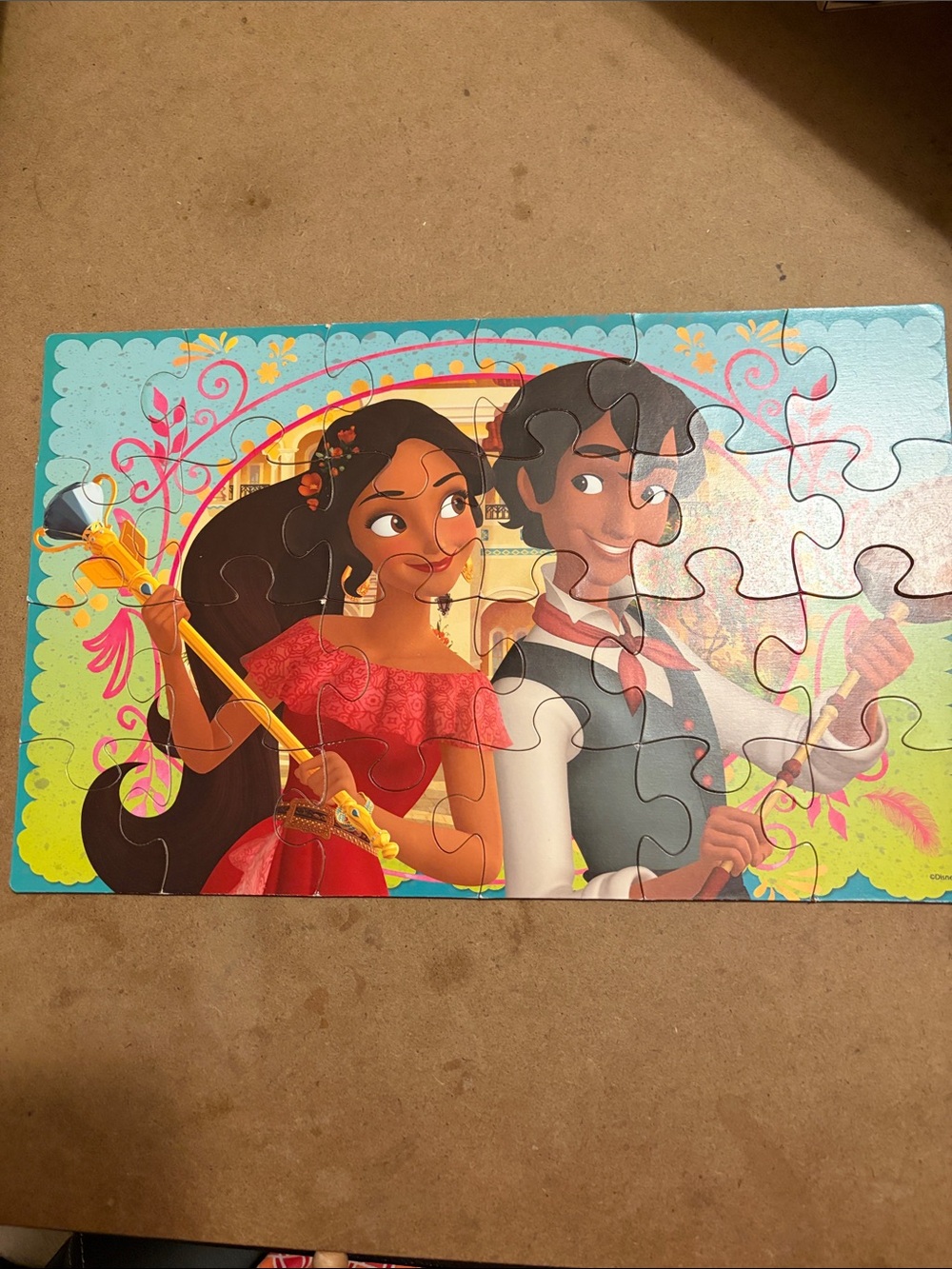 🧩 Vintage 7 wooden puzzles depicting Disney’s “Elena of Avalor”. Great shape.